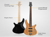 44 Inch GIB 4 String H-H Pickup Laurel Wood Fingerboard Electric Bass Guitar 82198369