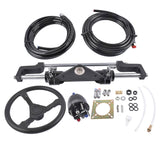 468 Complete Marine Hydraulic Steering System w/ 2 x 18ft Hoses 6.9 Mpa 80924017