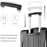 Luggage Sets 3 Piece, Expandable Hard shell ABS Suitcases Double Spinner, Travel luggage Set N730P296765B