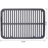 Oval Cast Iron Grill Outdoor, Portable Charcoal Grill and Tabletop Cast Iron Skillet - 100% Cast 98855605