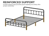 Metal Bed Frame,Full Size Bed Frame with Headboard,Structurally Stable, Under Bed Storage,No Box W311P388949