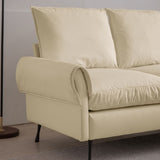 81"Modern Sectional Technical leather L-Shaped Sofa Couch with Reversible Chaise Lounge 10713407