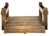 Wooden Garden Bridge Arc Footbridge 11842686