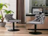 Furniture,Swivel Velvet Barstools Adjusatble Seat Height from 25-33 Inch,17.7 inch base, Modern 37443239