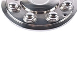Stainless Steel Dual Wheel Simulator Covers Fit for 2003-2018 Replacement for Dodge Replacement for 35433719