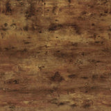 Antique Nutmeg and Black 3-drawer Writing Desk B062P153666