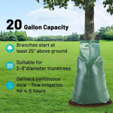10PCS 20GAL Watering Bags Green 77760447