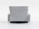 Short plush manual button armchair sofa W547P437355