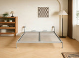 DIY Cabinet Folding Bed Queen Size Vertical Murphy Wall Bed Hardware Kit,Grey Bed Frame W5290P457894