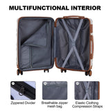 luggage sets 3 piece,carry-on luggage with wheels,check in luggage,28/24/20 inch luggage,tsa W2880P208414