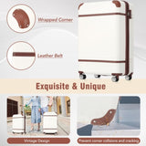 Hardshell Luggage Sets 4 Pieces 20"24"28" Luggages and Cosmetic Case Spinner Suitcase with TSA 17639743