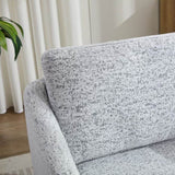 31.5"W Swivel Accent Chair and Comfy Round Accent Single Sofa Chair, 360 Degree Club Chair, Lounge W1852P204917