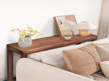 46 inch Pinewood Table, Console Table Entrance Table, Narrow Sofa Table for Living Room 02179294