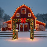 Christmas Artificial Tree Archway Decoration, Realistic PVC Holiday Tree Arch Frame for Outdoor 13138464