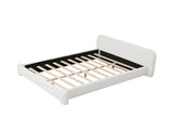 Cozy White Bouce Upholstered Bed - A Dreamy Addition to Your Bedroom, Full N769P365684A