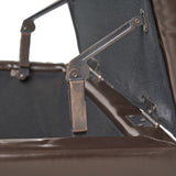 ALFRED Storage Ottoman - DBL TOP N757P254559B