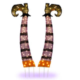 4ft 2D Witch legs Outdoor Halloween Decorations 00189884