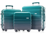 Luggage Sets New Model ABS Hardshell 3pcs Clearance Luggage Hardside Lightweight Durable Suitcase N726P281629W