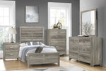 ZUN Transitional Aesthetic Weathered Gray Finish Chest with Drawers Storage Wood Veneer Rusticated Style B01146548