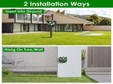 5Setting Outdoor Ultrasonic Deterrent Unit, Solar and Micro USB Dual Charging, PIR Motion 41317936