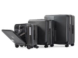 Luggage,with front opening,TSA approved lock,hardshell suitcase,Grey W2880P208361