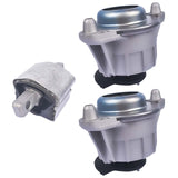 3Pcs Engine Motor Mounts Fits for Mercedes-Benz W204 W212 C300 350 RWD Base 2.5L 3.0L 3.5L 2008-2017 34250171