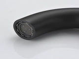 Wall Mount Single Handle Bathroom Faucet Matte Black W122453401