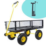 Wagon Cart Garden cart trucks make it easier to transport firewood W22784157