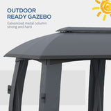 13ft x 13ft Patio Gazebo-Gray-AS 89770979