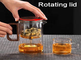 Bonston heat-resistant glass teapot, magnetic switch, gift box, 16.9oz 43960551