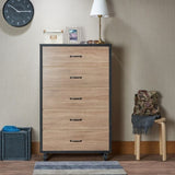Bemis Weathered Light Oak Finish Chest B2726P283819