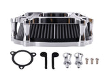 New Air Cleaner Assembly fit for Harley Street Glide Road Glide 2008-2016 Black 43334349