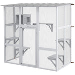 ZUN Cat Cage、pet Cage 18584705