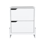 Luss Nightstand, Bedside Table with 2-Drawers B070P188859