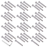 50Pcs 3/16 Inch T316 Stainless Steel Cable Railing Hardware System Kit with Allen Key 58947190