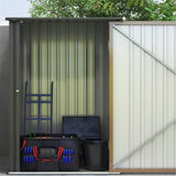 ZUN Garden Storage Shed /Galvanized Steel Tool House -AS （Prohibited by WalMart） 53859820