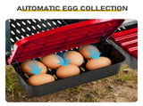 Chicken Nesting Box, 8 Compartment Roll Away Nesting Box for Laying Eggs, Wall Mount Chicken Nesting 23975751