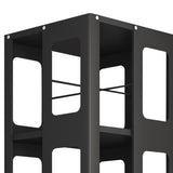 4-Tier All-Steel Rotating Bookshelf with 360&deg Wheels, Large Size Sturdy & Spacious Book Rack, New 60855913