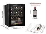 JC-85 115V 85W 3.0cu.ft/85l Electronic Wine Cabinet Cold Rolled Sheet Transparent Glass Door / 68774544
