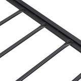 Queen Size Metal Platform Bed Frame with upholstery storage function Headboard and USB LINER and W311133408