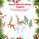 46" Christmas Stocking Holder Stand - 10 Removable Hooks6 Toppers, 300lbs Capacity, 4 Casters 35738703
