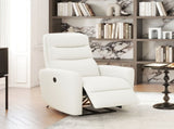 Bloomy 35.5" High-Back Power Recliner Motion Chair, Chiffon White Boucle B2719P238500