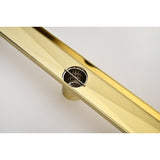 24 Inches Linear Shower Drain, Included Hair Strainer and Leveling Feet W2287P146750