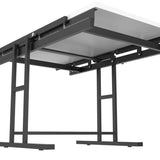 Solid Mahogany Wood Multifunction Convertible Dining Table,Free Switch Space Saving Table Shelf for W760123752