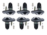 6 Ignition Coils & Spark Plugs fit for Chevrolet Trailblazer GMC Envoy Buick Rainier 80608214