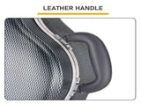 41" Folk Guitar ABS Molded Carrying Case Fits Most Acoustic Guitars Microgroove Grayish Blue 59331234