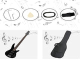 44 Inch GIB 5 String H-H Pickup Laurel Wood Fingerboard Electric Bass Guitar 40685805