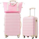 Hardshell Luggage Sets 2Pcs Bag Spinner Suitcase with TSA Lock Lightweight 20" 24" PP309433AAU