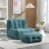Fluffy bean bag chair, comfortable bean bag for adults and children, super soft lazy sofa chair with W1996131226