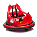 ZUN 12V ride on bumper car for kids,electric car for kids,1.5-5 Years Old,W/Remote Control, LED Lights, W1578P198506